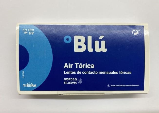 Pack lentes de contacto Blu Premium air Torica 6 meses